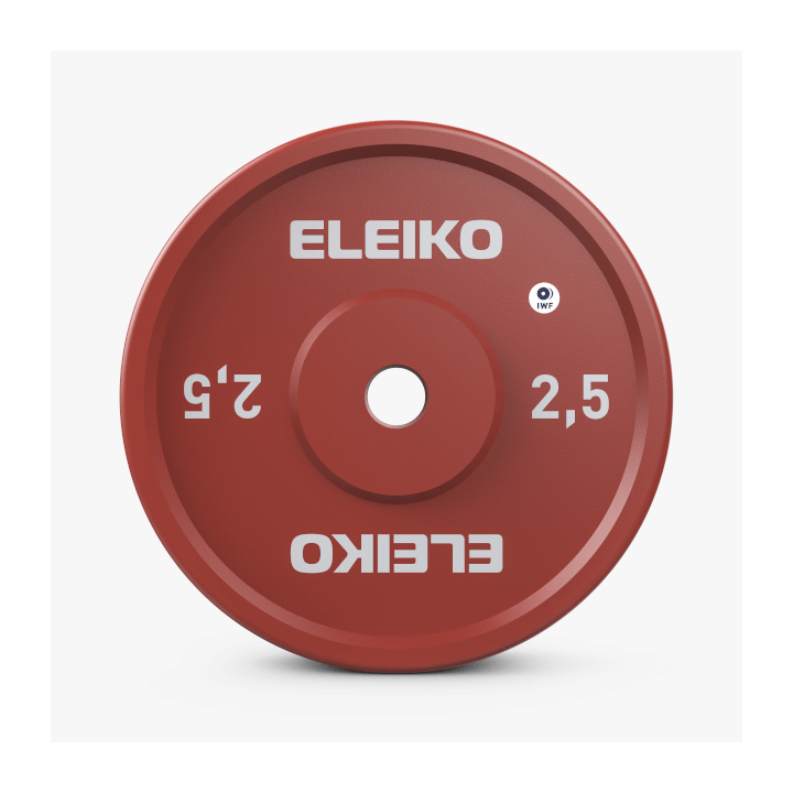 Eleiko IWF sunkiosios atletikos technikos svoris - 2,5 kg / 5 kg