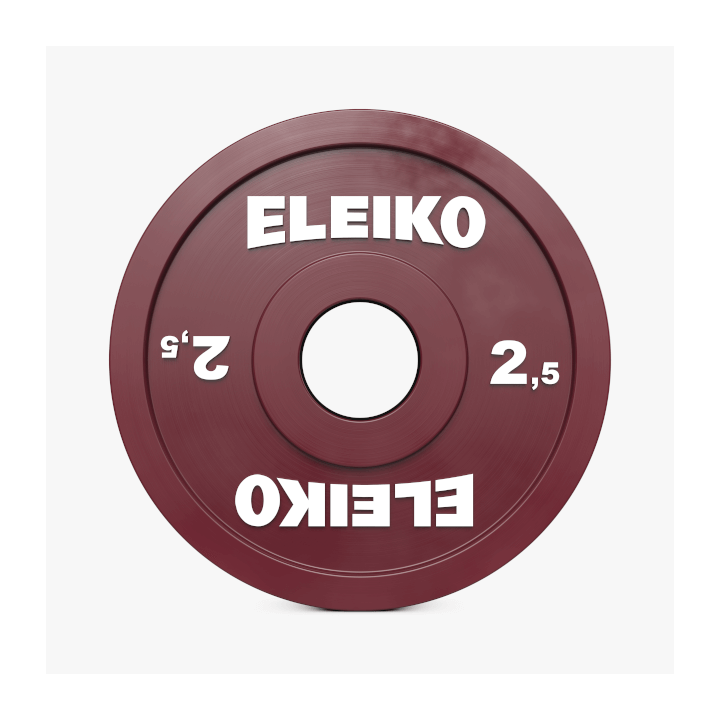 Eleiko IWF sunkiosios atletikos frikcinis svoris - 0,5 - 5 kg