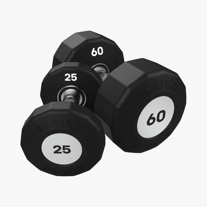 Eleiko Evo hantelis su besisukančia rankena - 5 kg - 60 kg