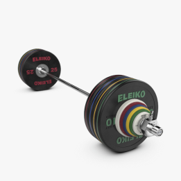Eleiko Performance treniruočių štangos komplektas vyrams - 190 kg