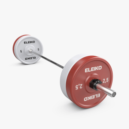 Eleiko jėgos trikovės technikos štangos komplektas - 25 kg