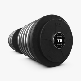 Eleiko Vulcano hantelis su besisukančia rankena - 11 kg - 70 kg