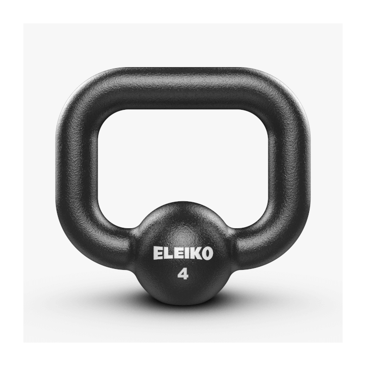 Eleiko geležinė gira 4 kg - 56 kg, juoda