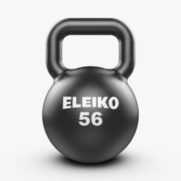 Eleiko geležinė gira 4 kg - 56 kg, juoda