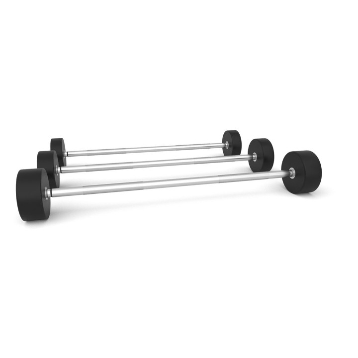volve uretaninių fiksuotų, tiesių štangų rinkinys - 10 kg - 55 kg (EV-FB-US)