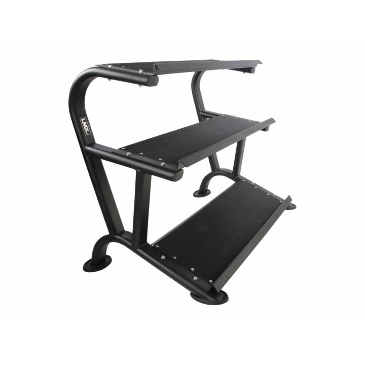 Crossmaxx LMX1014 horizontalus šešiakampių hantelių stovas