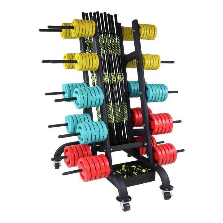 Crossmaxx LMX1143 Body Pump štangų komplektų stovas