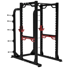 Impulse HSPR02 pilnas treniruočių narvas (POWER RACK)