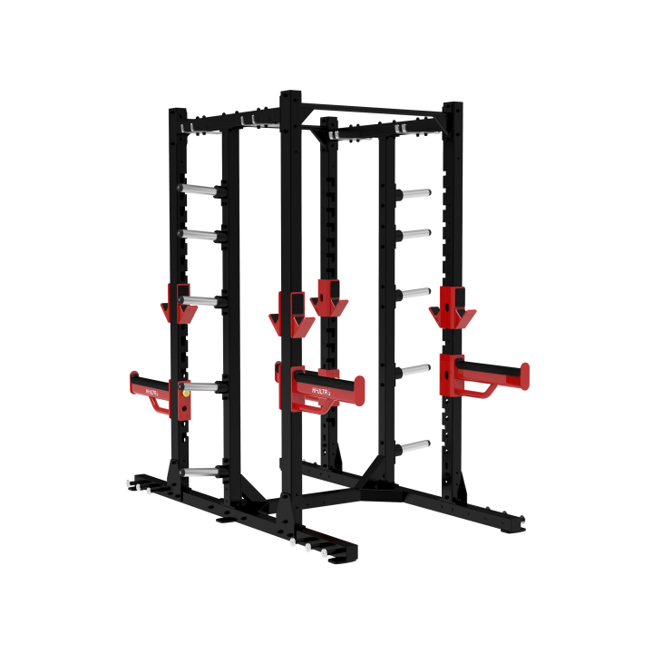 Impulse HSPR03 dvigubas pusinis treniruočių narvas (HALF RACK)