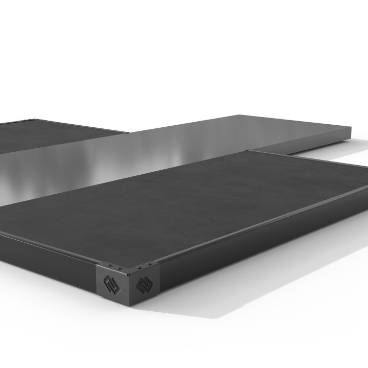 Evolve įterpiama garsą ir vibracijas absorbuojanti platforma - 310 x 210 x 10 cm