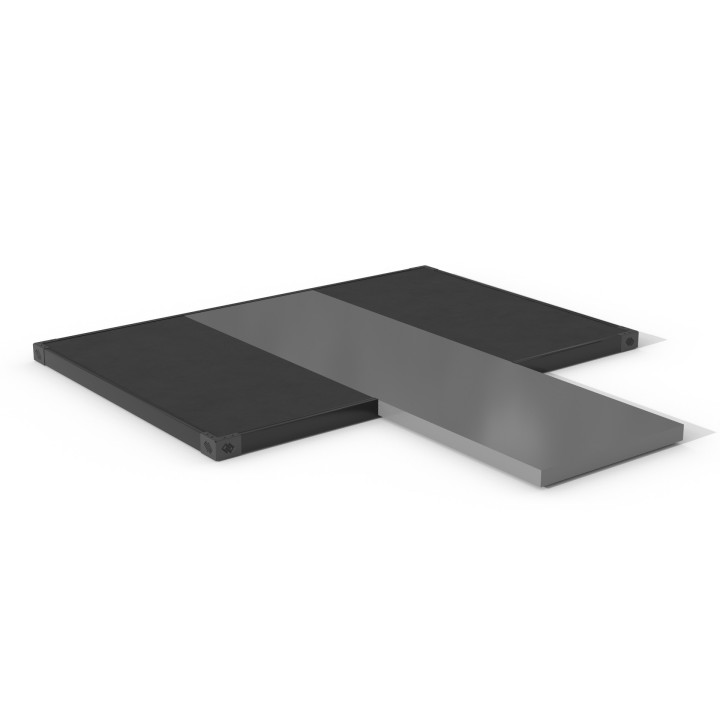 Evolve įterpiama garsą ir vibracijas absorbuojanti platforma - 310 x 210 x 10 cm