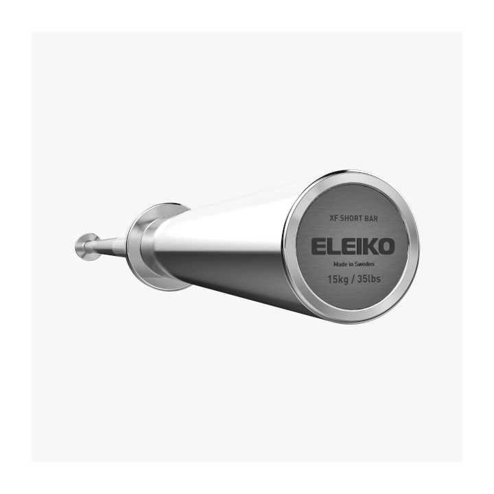 Eleiko XF trumpas treniruočių grifas - 15 kg