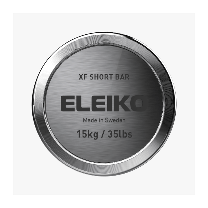 Eleiko XF trumpas treniruočių grifas - 15 kg
