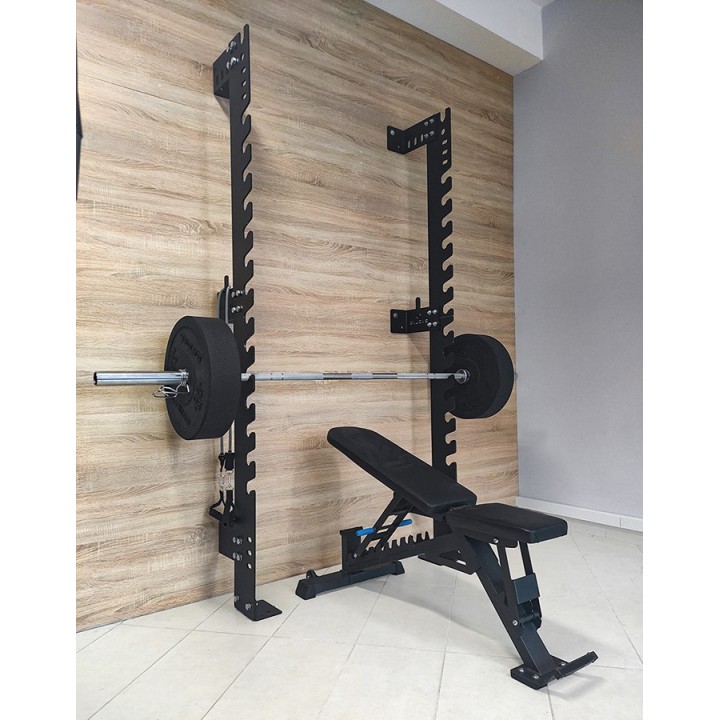 Evolve WR-035 prie sienos montuojamas štangos stovas (WALL MOUNT RACK)