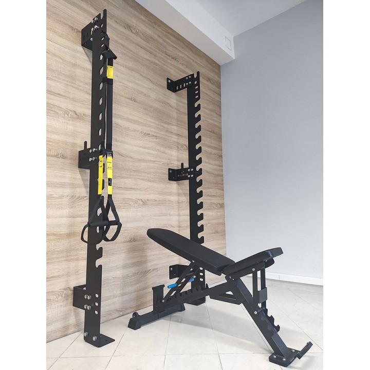 Evolve WR-035 prie sienos montuojamas štangos stovas (WALL MOUNT RACK)