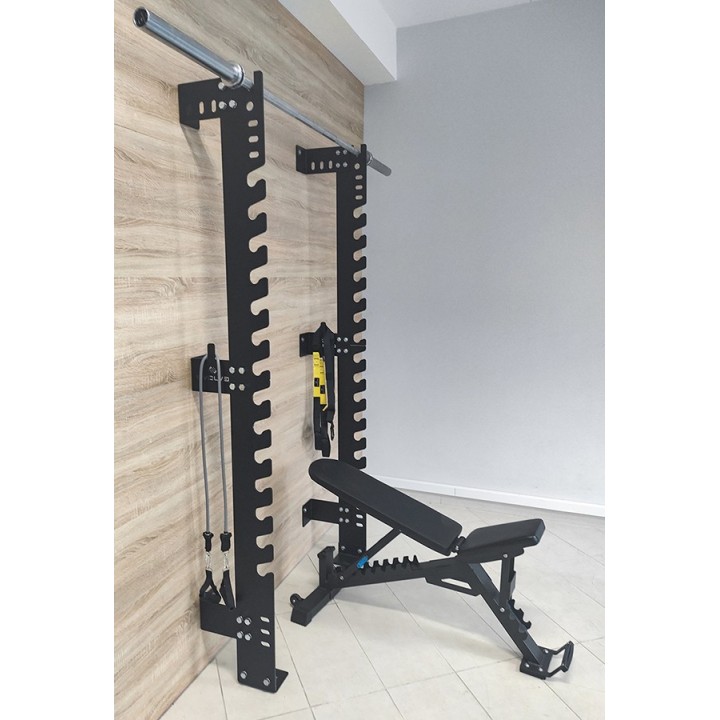 Evolve WR-035 prie sienos montuojamas štangos stovas (WALL MOUNT RACK)