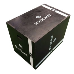 Evolve medinė šuolių platforma 3-in-1 (WOODEN PLYOBOX)