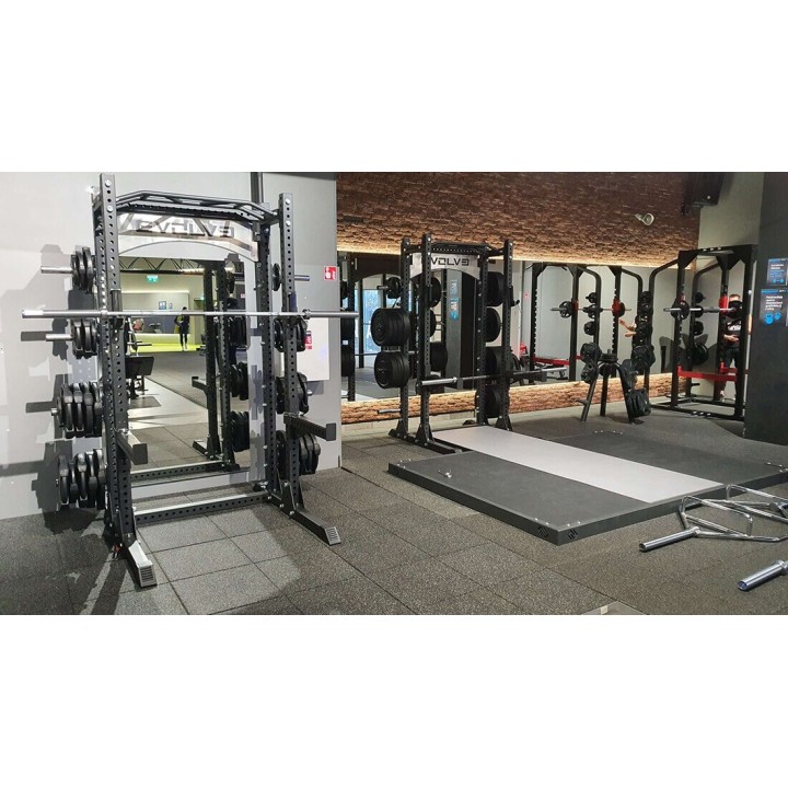Evolve HR-208 pusinis jėgos treniruočių narvas (HALF RACK)