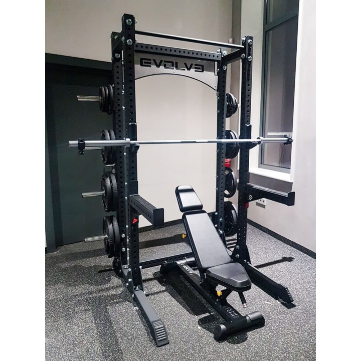 Evolve HR-208 pusinis jėgos treniruočių narvas (HALF RACK)