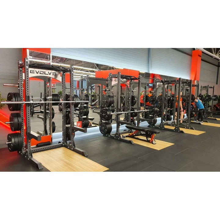 Evolve HR-208 pusinis jėgos treniruočių narvas (HALF RACK)