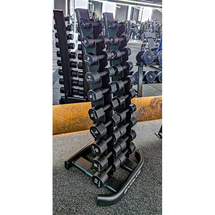 Evolve 10 porų CPU uretaninių hantelių komplektas 2 x 1 - 10 kg