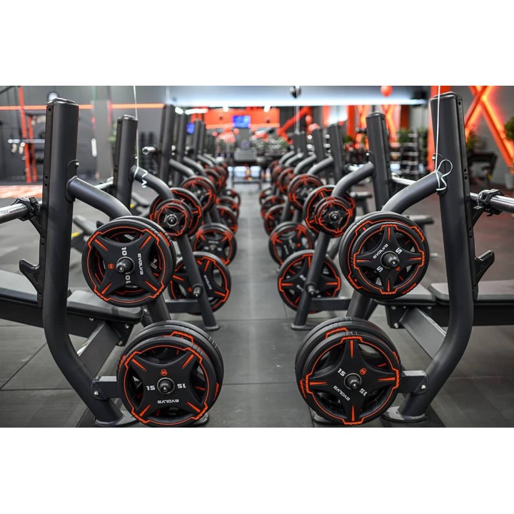Evolve TPU uretaniniai svoriai - 1,25 kg - 25 kg