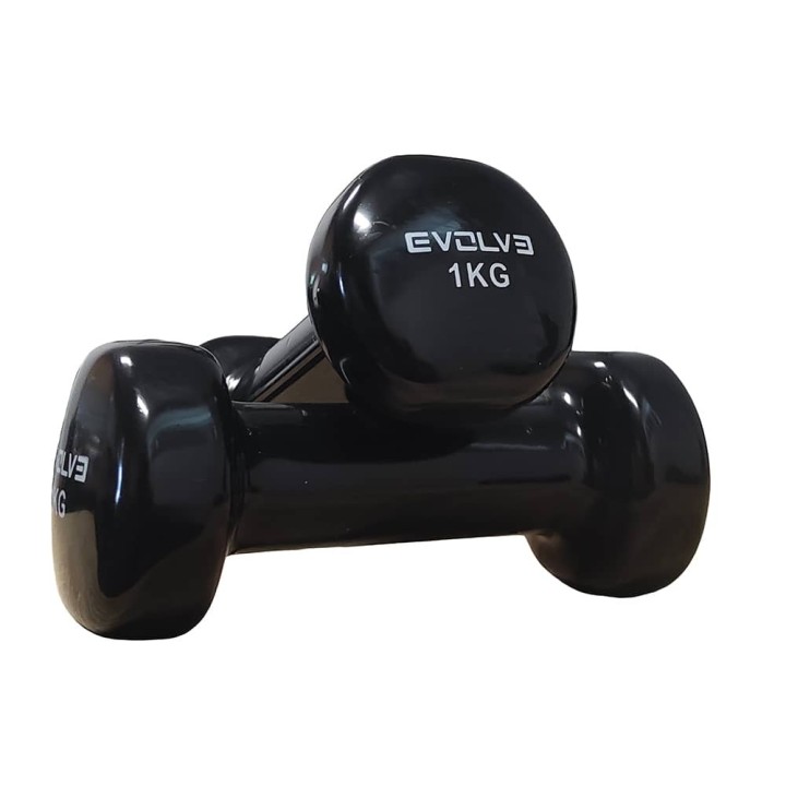 Evolve viniliniai hanteliai 1 - 5 kg