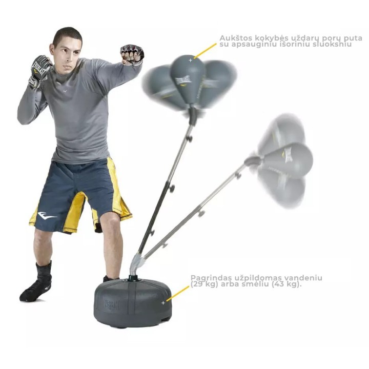 Everlast Hyperflex pastatoma greičio kriaušė reakcijai