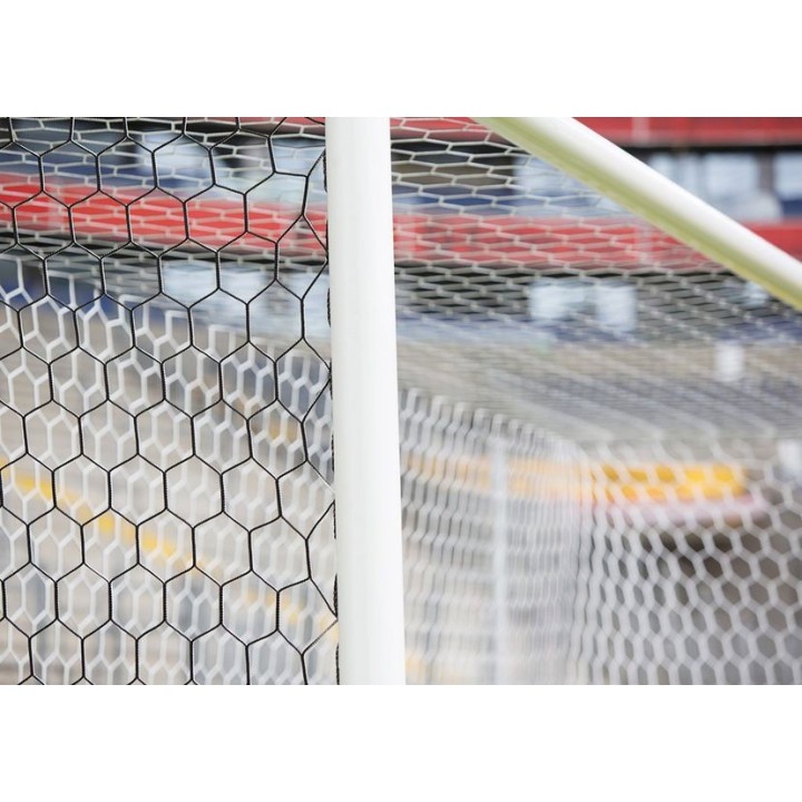 Manfred Huck optimizuotas kamerai dvipusis futbolo vartų tinklas 3.5 mm 7.32 x 2.45 m 200 x 200 cm