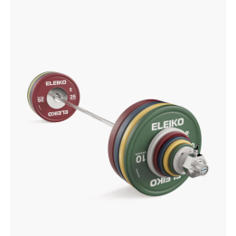 Eleiko IWF treniruočių štangos komplektas vyrams - 190 kg