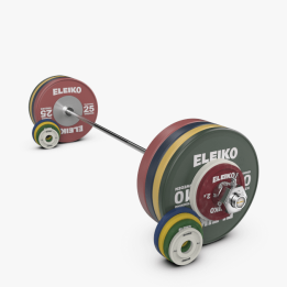 Eleiko IWF treniruočių štangos komplektas moterims - 185 kg