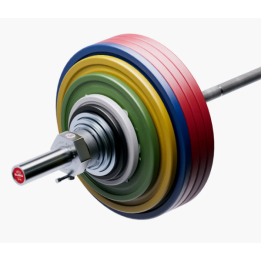 Eleiko IPF varžybinis jėgos trikovės štangos komplektas - 285 kg