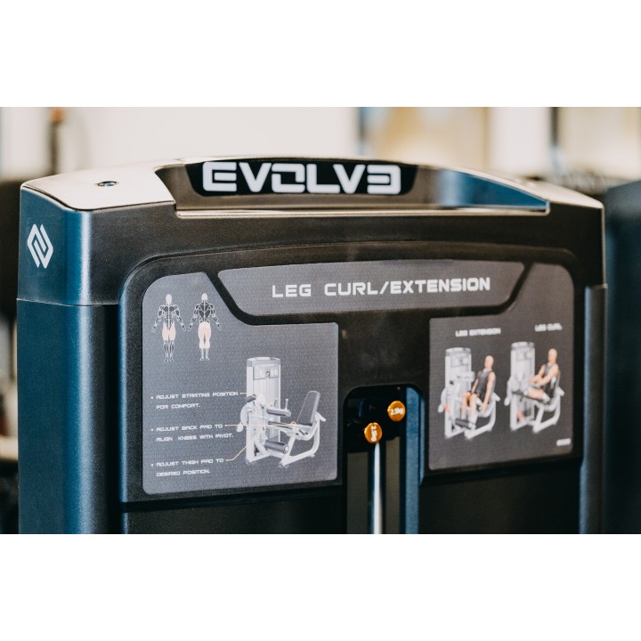 Evolve Selectorizuotas Leg Extension / Leg Curl treniruoklis