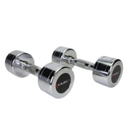 HMS CHD0 chromuotų hantelių rinkinys 2 x 10 kg