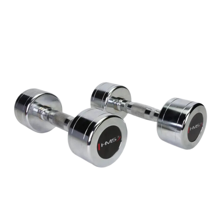 HMS CHD0 chromuotų hantelių rinkinys 2 x 10 kg