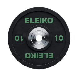 Eleiko Sport Training juodas treniruočių svoris - 10 kg / 15 kg / 20 kg / 25 kg