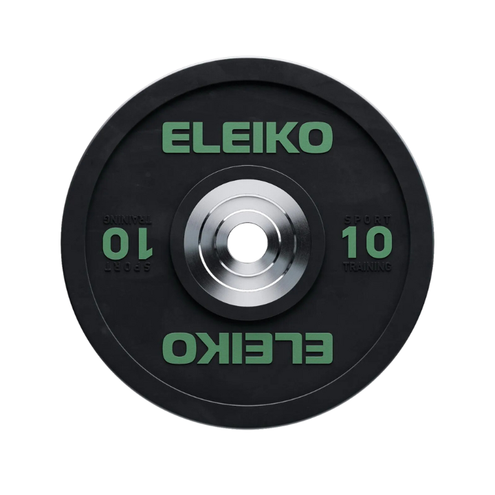 Eleiko Sport Training juodas treniruočių svoris - 10 kg - 25 kg