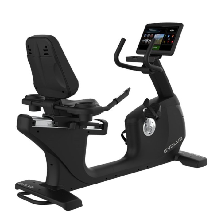 Evolve Ultra serijos komercinis dviratis su nugaros atrama