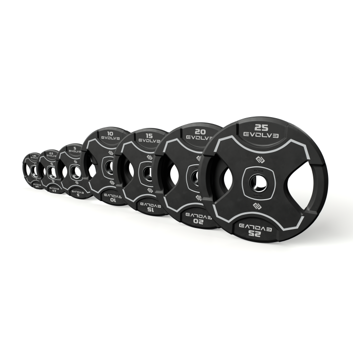 Evolve TPU uretaniniai svoriai - 1,25 kg - 25 kg