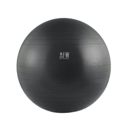 AFW gimnastikos kamuolys 65 cm, sidabrinis