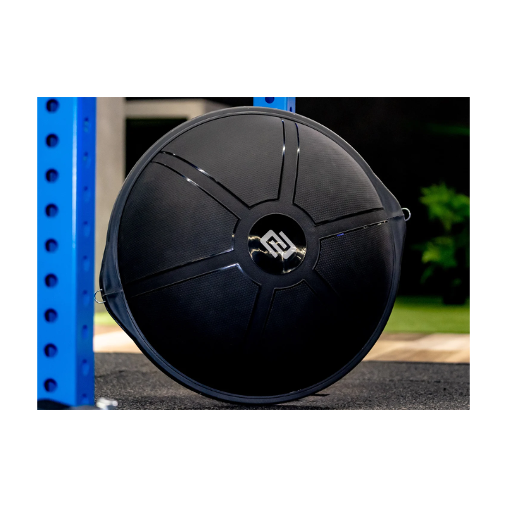 Evolve treniruočių kilimėlis 140 cm + balansinė pagalvė + hanteliai 2 x 2,5kg KARTU PIGIAU