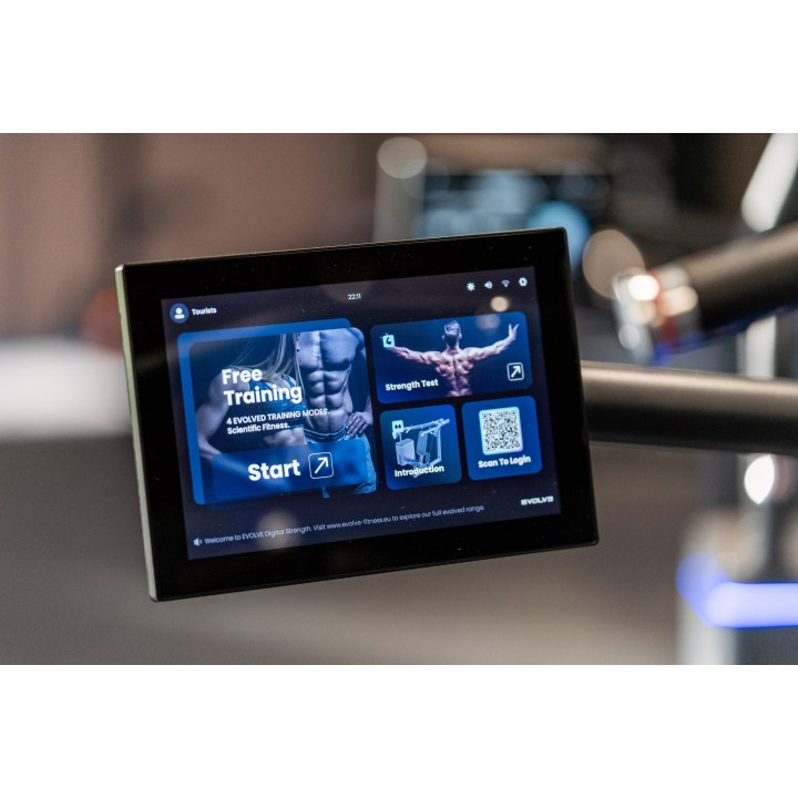 Evolve Digital Strength Series selektorizuotas pečių spaudimo treniruoklis