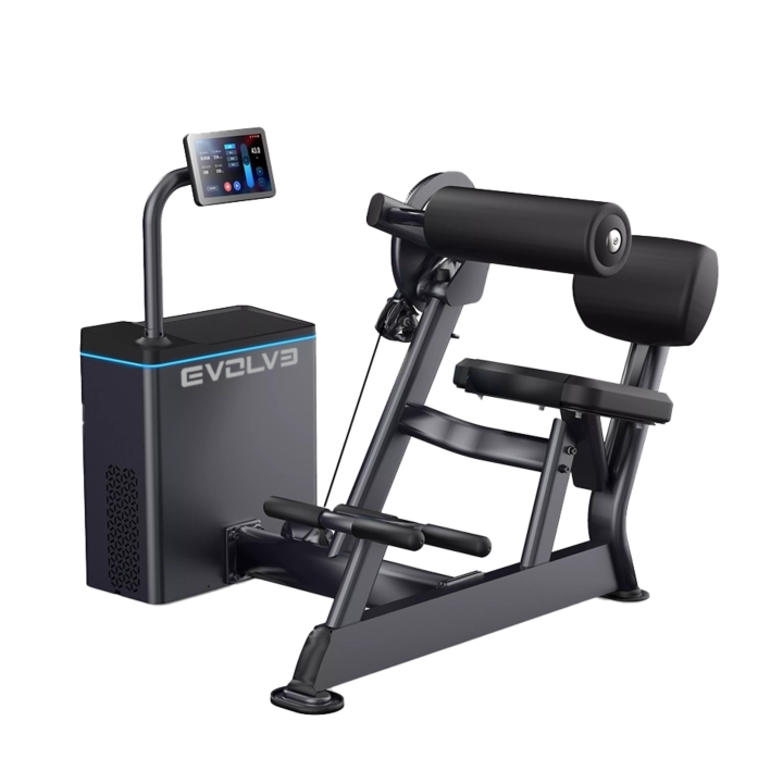 Evolve Digital Strength Series selektorizuotas liečiamu ekranu valdomas pilvo ir nugaros tiesimo treniruoklis