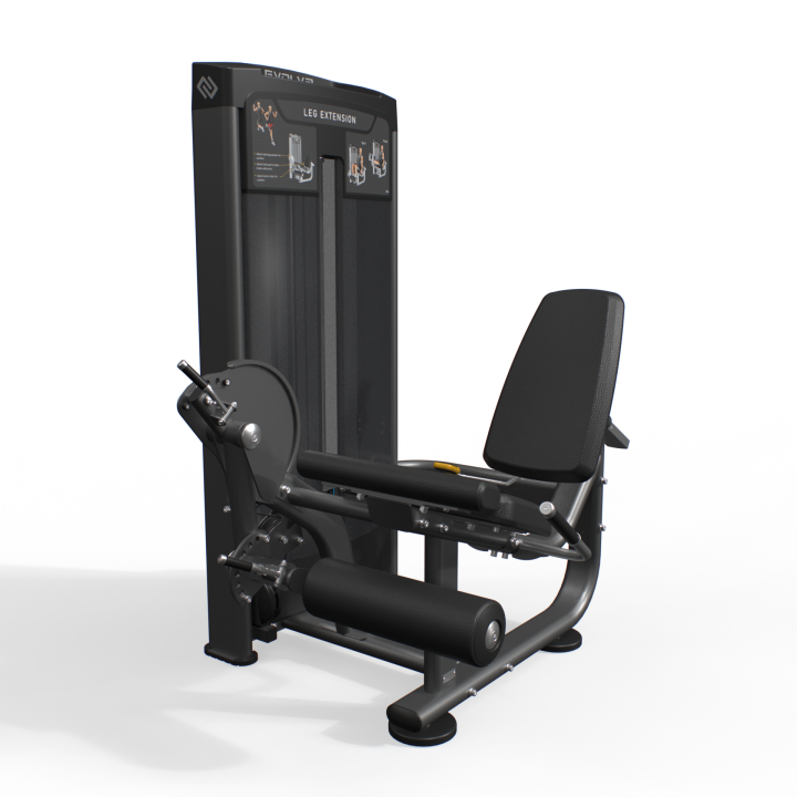 Evolve Ultra serijos Selectorized Leg Extension treniruoklis