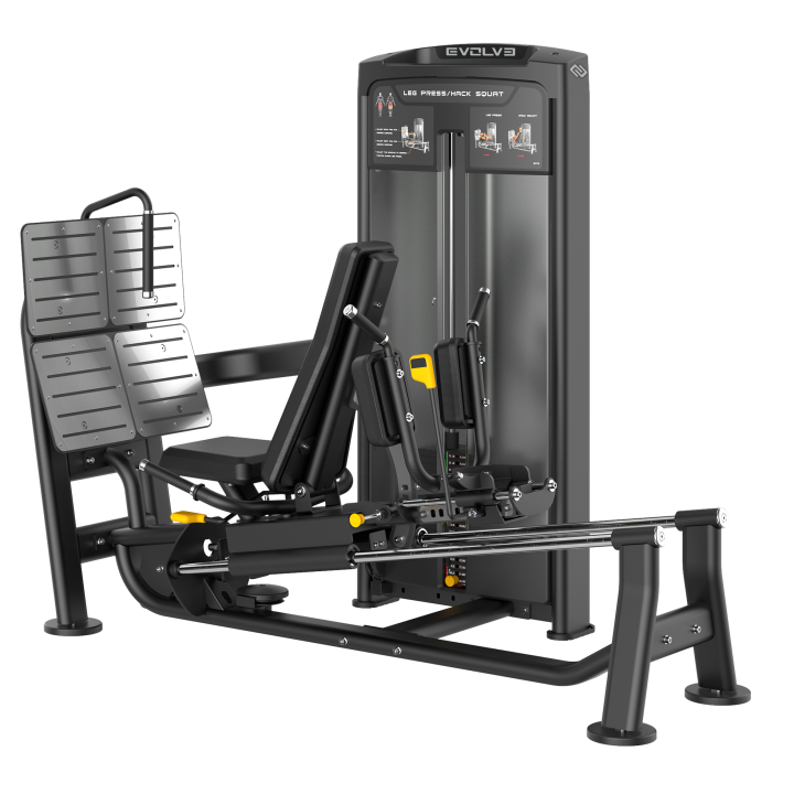 Evolve Ultra serijos selektorizuotas pritupimų/kojų spaudimo treniruoklis