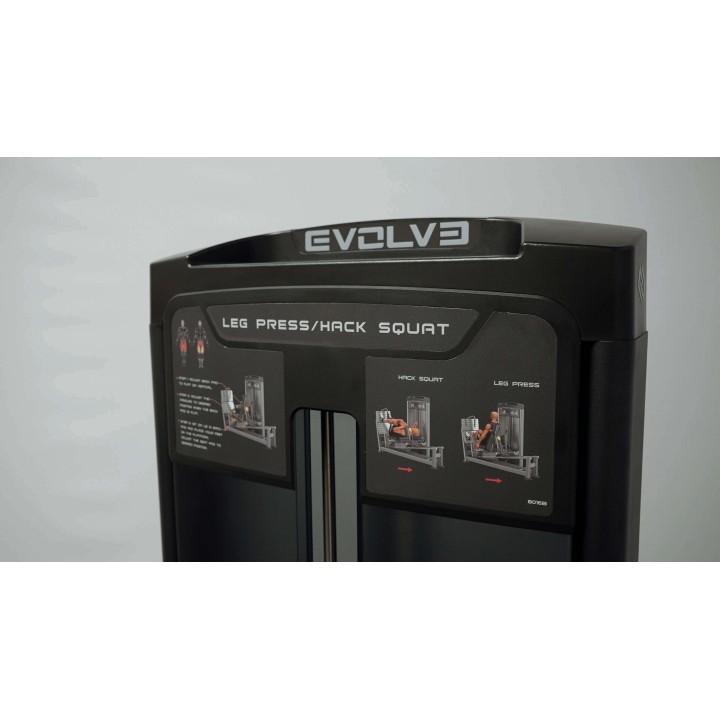 Evolve Ultra serijos selektorizuotas pritupimų/kojų spaudimo treniruoklis