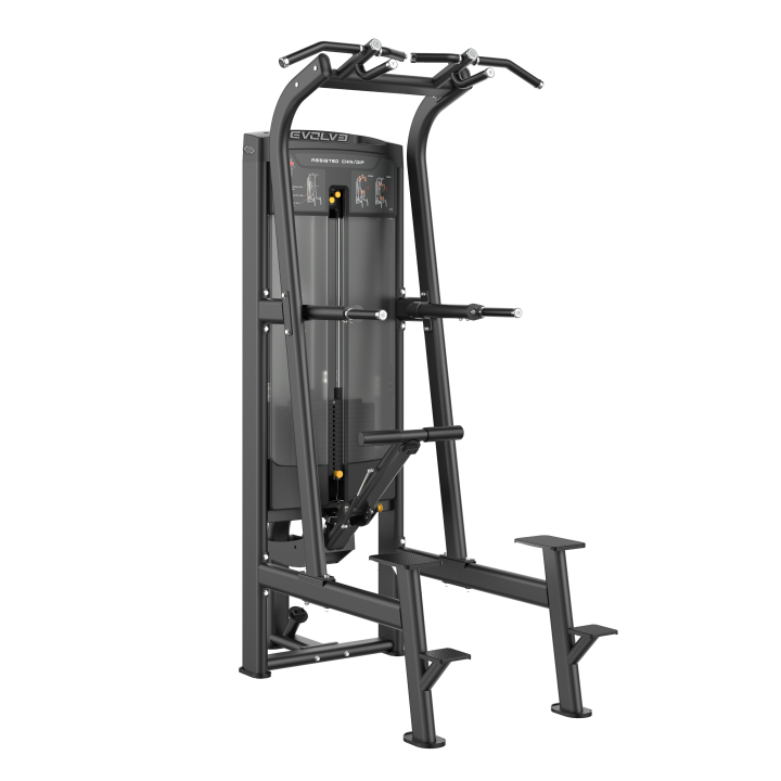 Evolve Ultra serijos Selectorized Assisted Chin / Dip treniruoklis