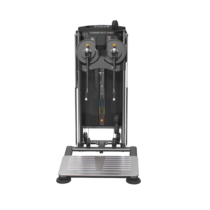 Evolve Ultra Series selektorizuotas pečių mostų/krūtinės suvedimų treniruoklis (EV-SC-UL-340)