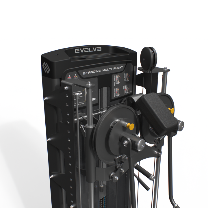Evolve Ultra Series selektorizuotas pečių mostų/krūtinės suvedimų treniruoklis (EV-SC-UL-340)