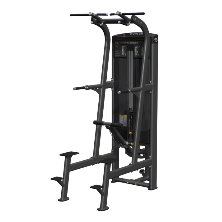Evolve Ultra serijos Selectorized Assisted Chin / Dip treniruoklis